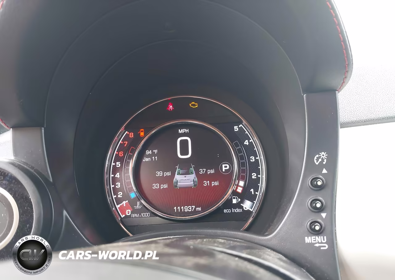 2015 Fiat 500C Abarth VIN:3C3CFFJH3FT603527 - 7