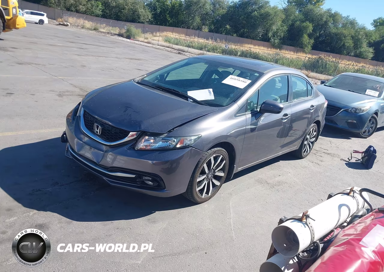 2015 Honda Civic Ex-L VIN:19XFB2F98FE204762 - 2