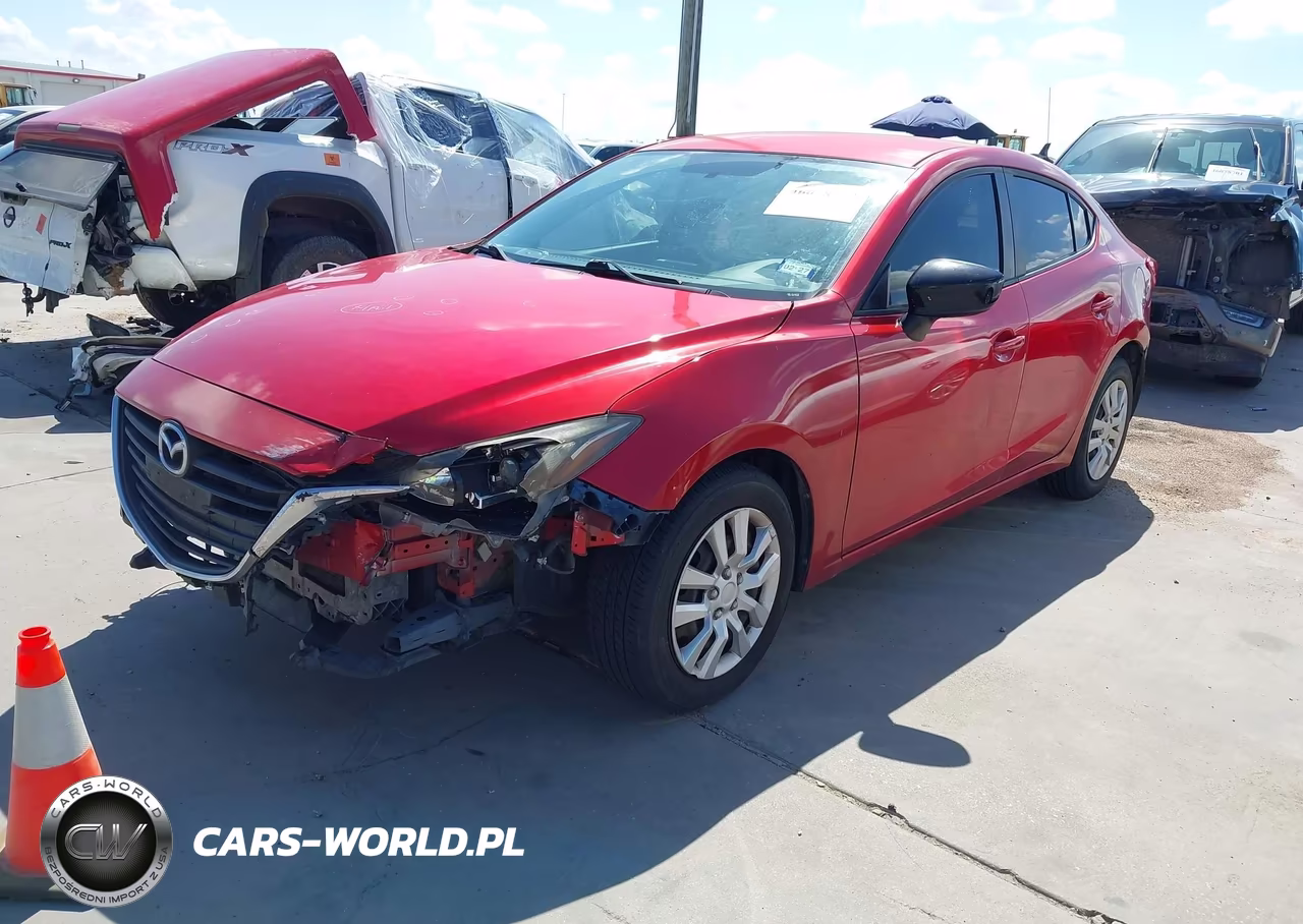 2015 Mazda Mazda3 I Sv VIN:JM1BM1T76F1220581 - 2
