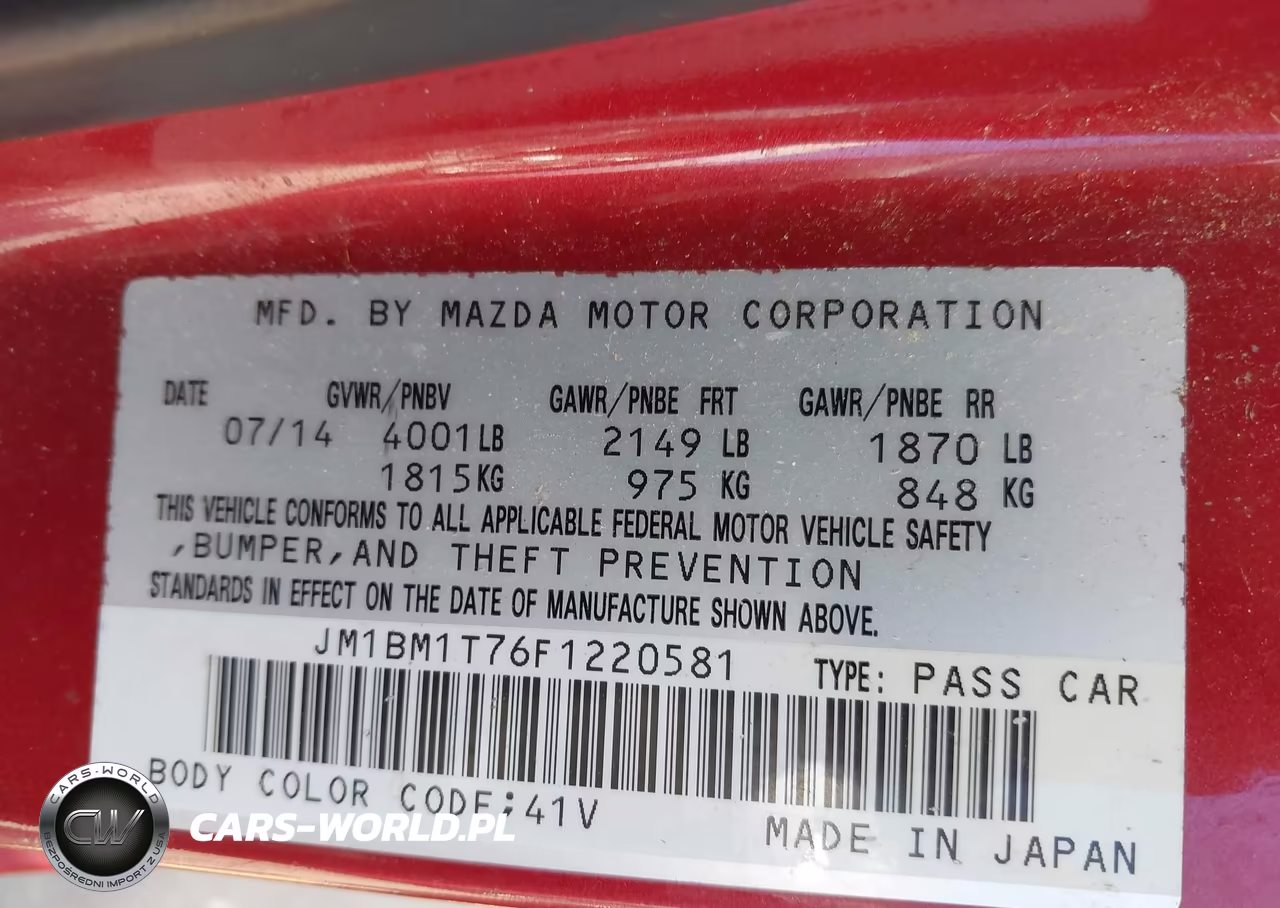 2015 Mazda Mazda3 I Sv VIN:JM1BM1T76F1220581 - 9