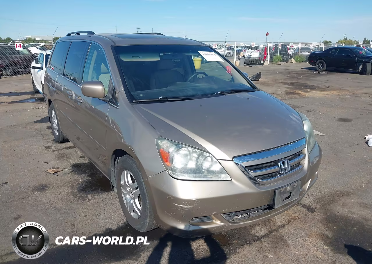 2007 Honda Odyssey Ex-L VIN:5FNRL38657B102933 - 1