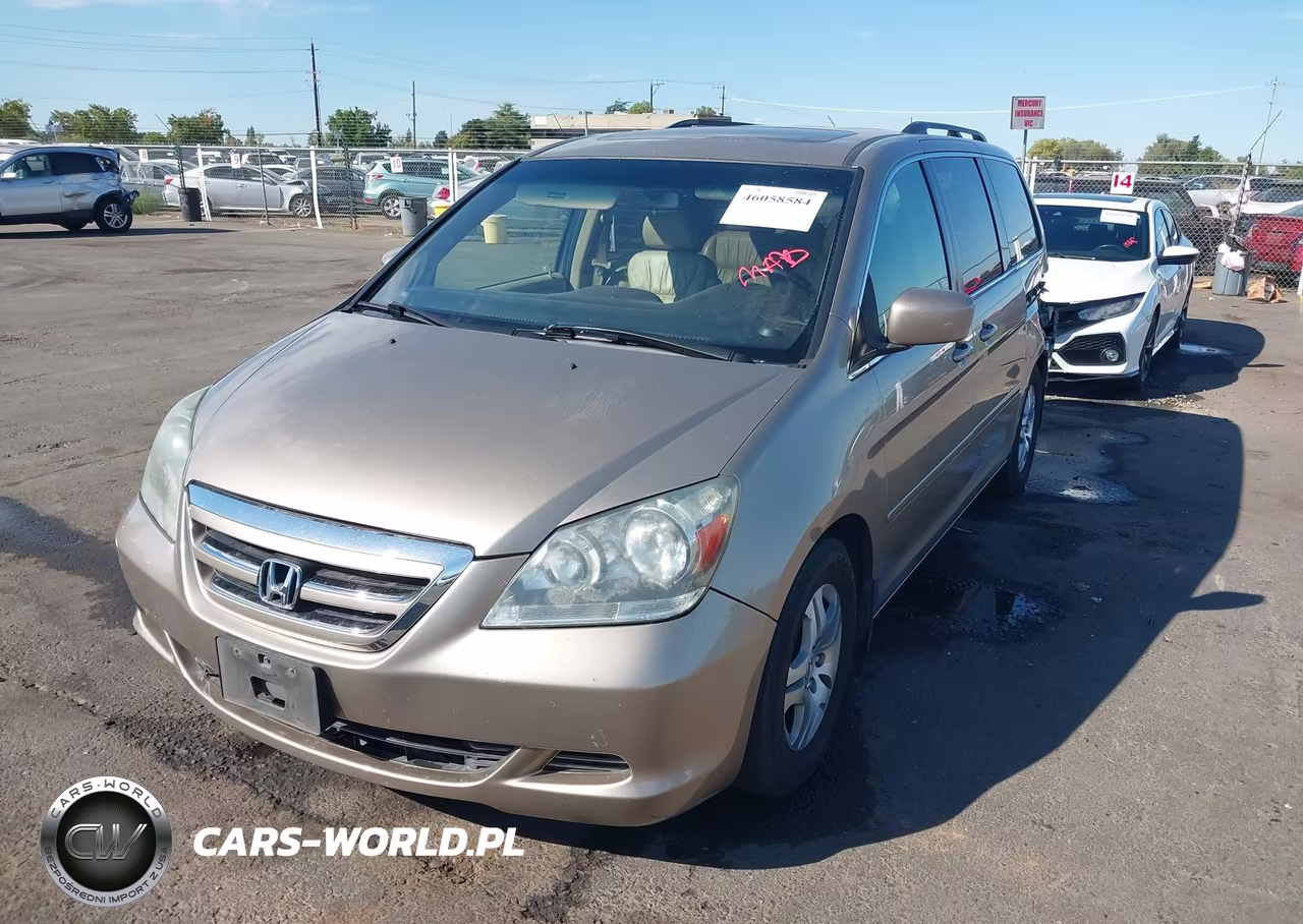 2007 Honda Odyssey Ex-L VIN:5FNRL38657B102933 - 2