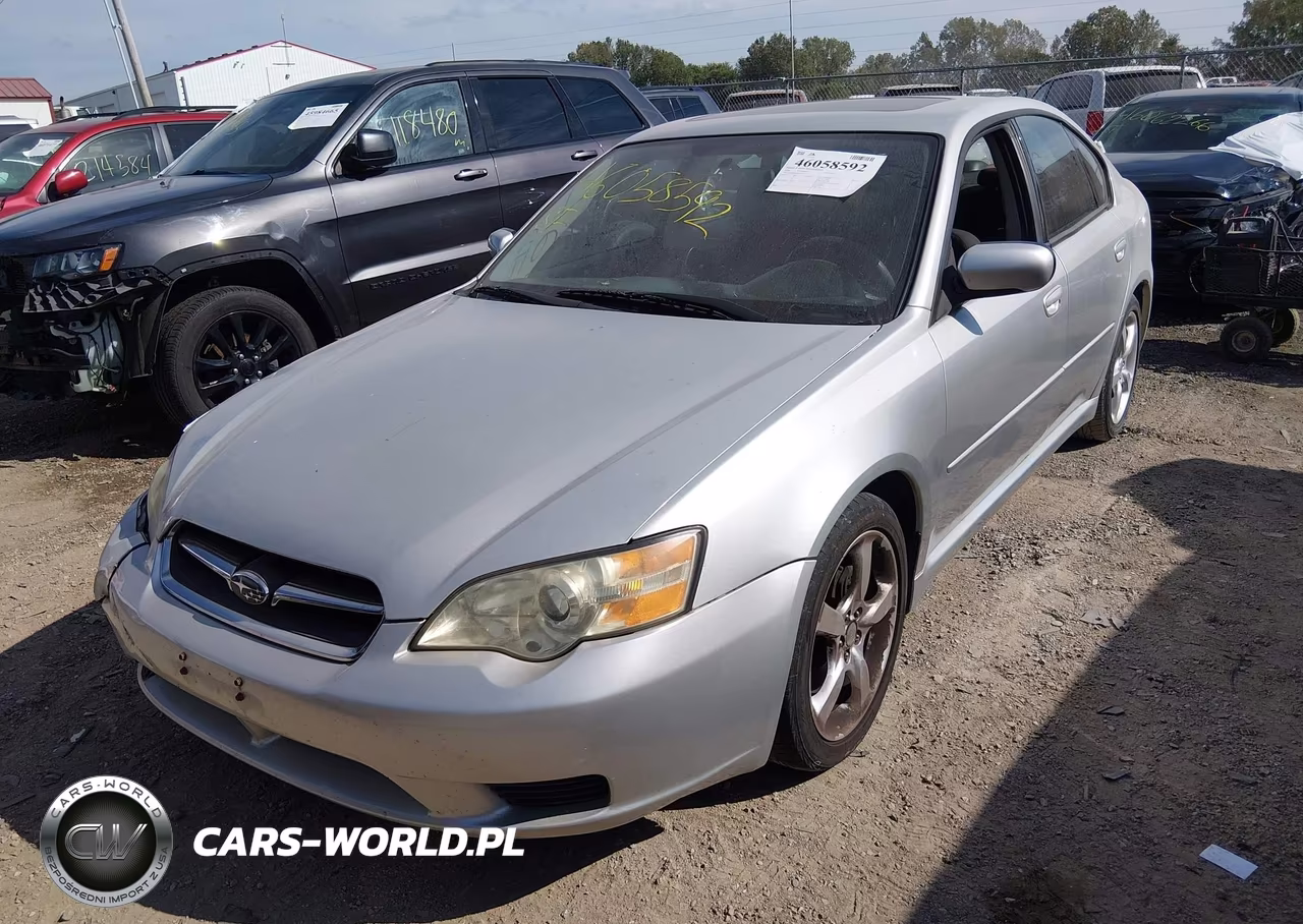 2006 Subaru Legacy 2.5I VIN:4S3BL626867218269 - 2
