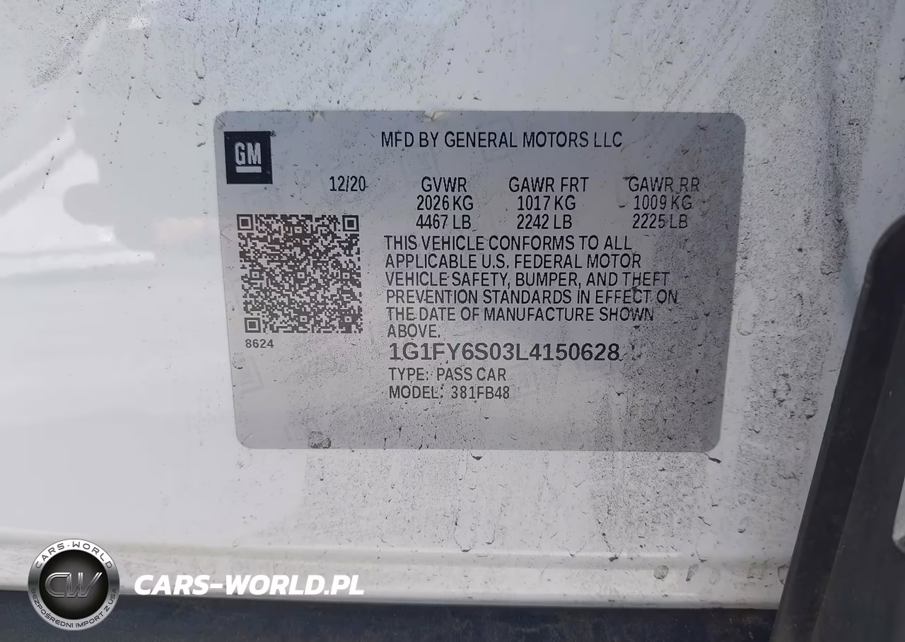 2020 Chevrolet Bolt Ev Fwd Lt VIN:1G1FY6S03L4150628 - 9