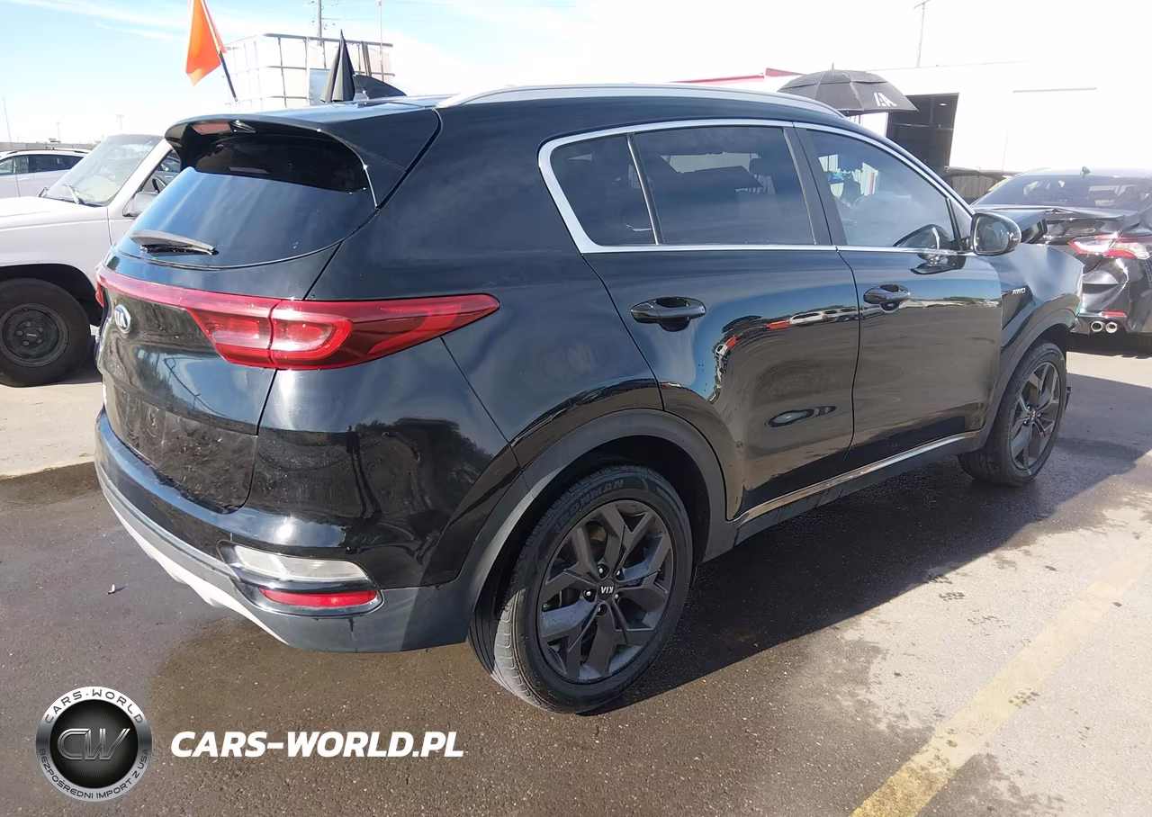 2021 Kia Sportage S VIN:KNDP6CAC3M7916904 - 4