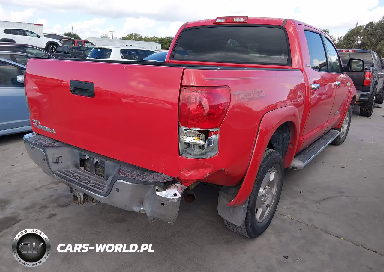 2008 Toyota Tundra Limited 5.7L V8 VIN:5TFEV58168X041267 - 4