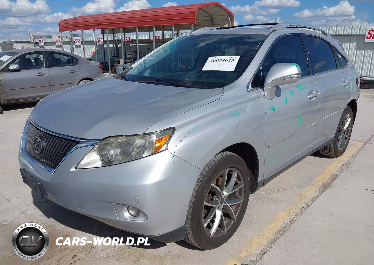 2010 Lexus Rx 350 VIN:2T2ZK1BA9AC033496 - 2
