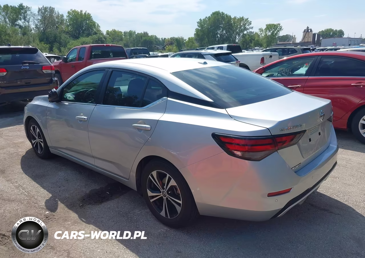 2022 Nissan Sentra Sv Xtronic Cvt VIN:3N1AB8CVXNY220895 - 3