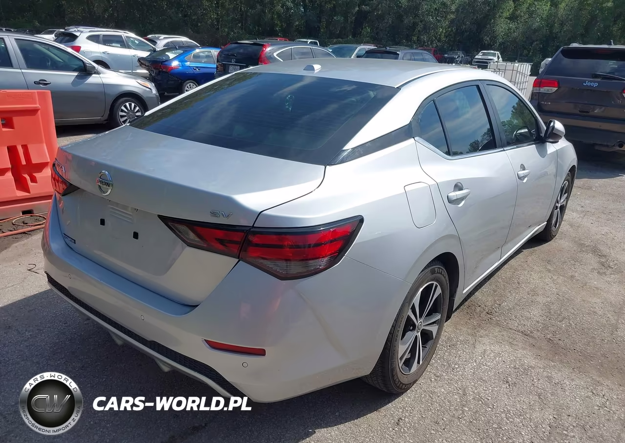 2022 Nissan Sentra Sv Xtronic Cvt VIN:3N1AB8CVXNY220895 - 4