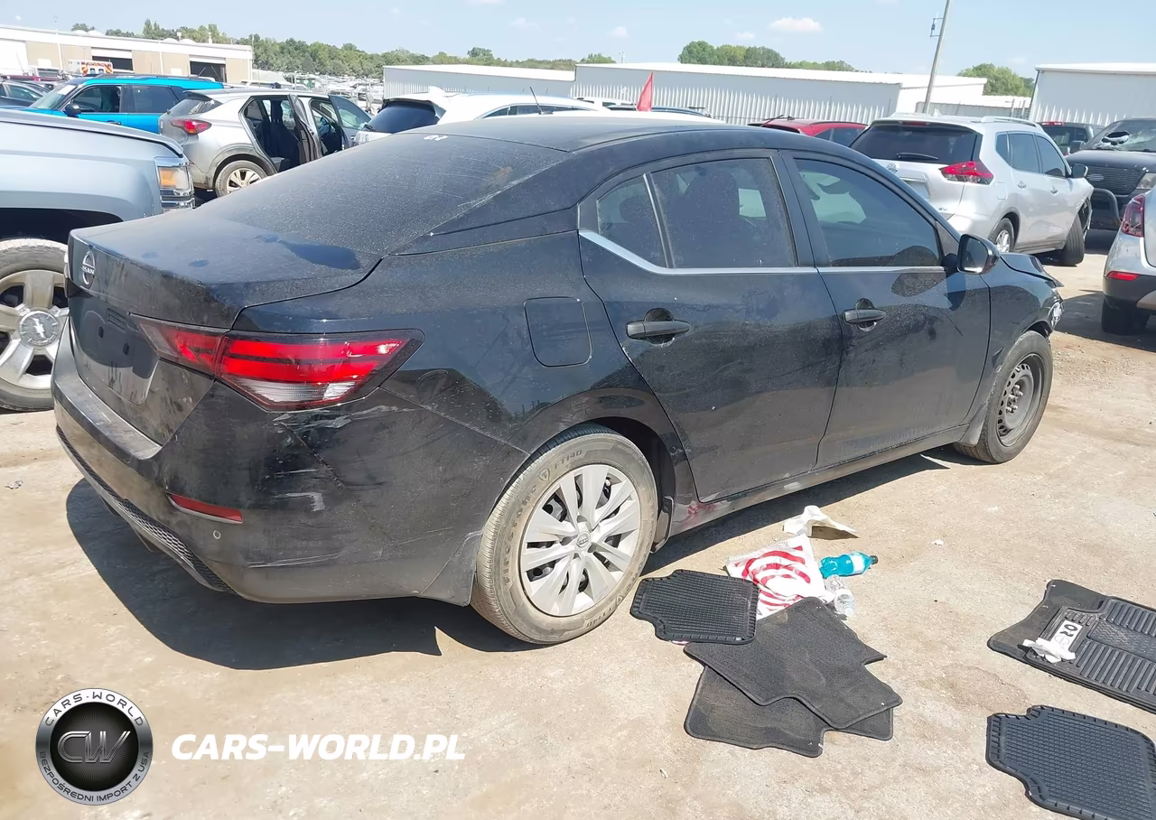 2025 Nissan Sentra S VIN:3N1AB8BVXSY259693 - 4