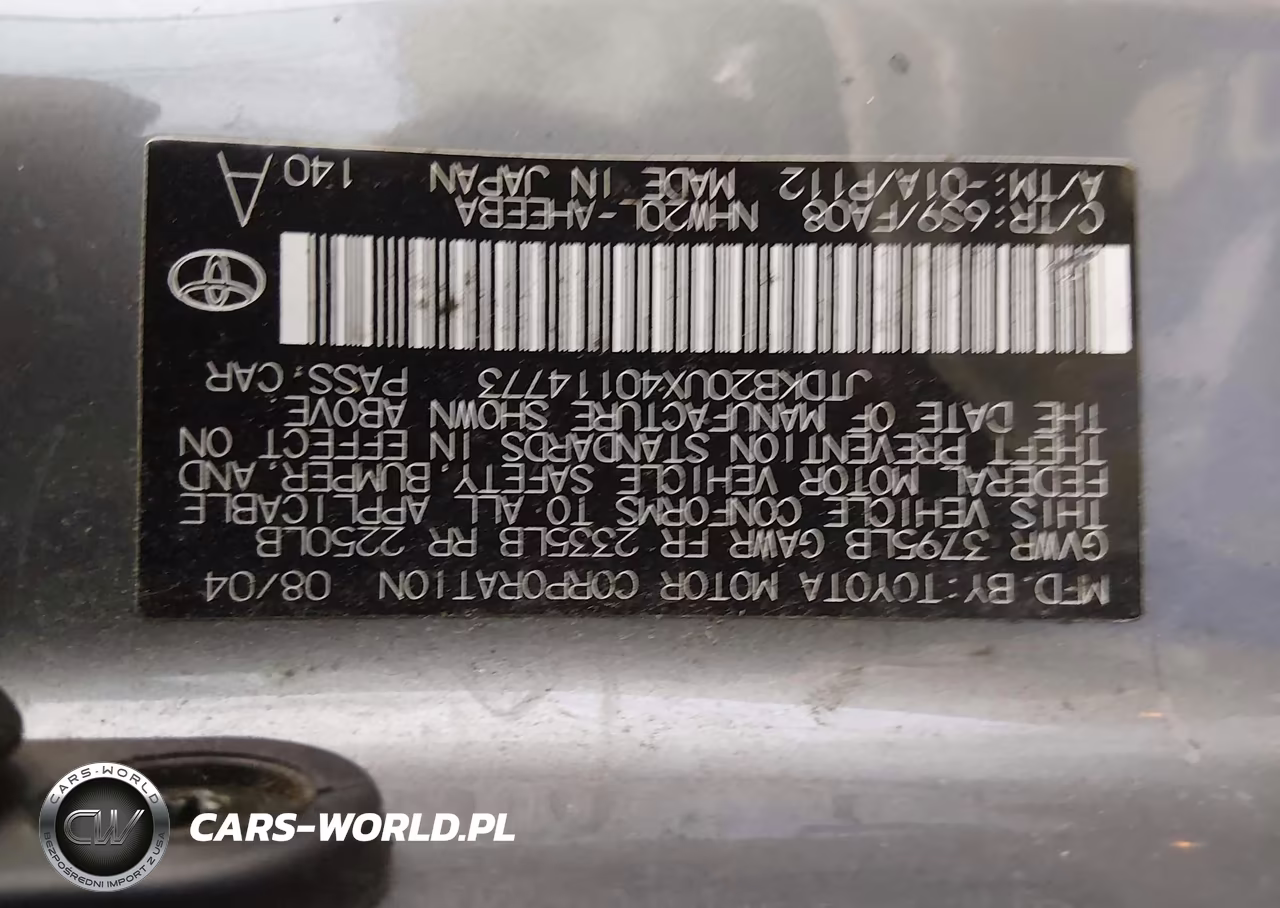 2004 Toyota Prius VIN:JTDKB20UX40114773 - 9