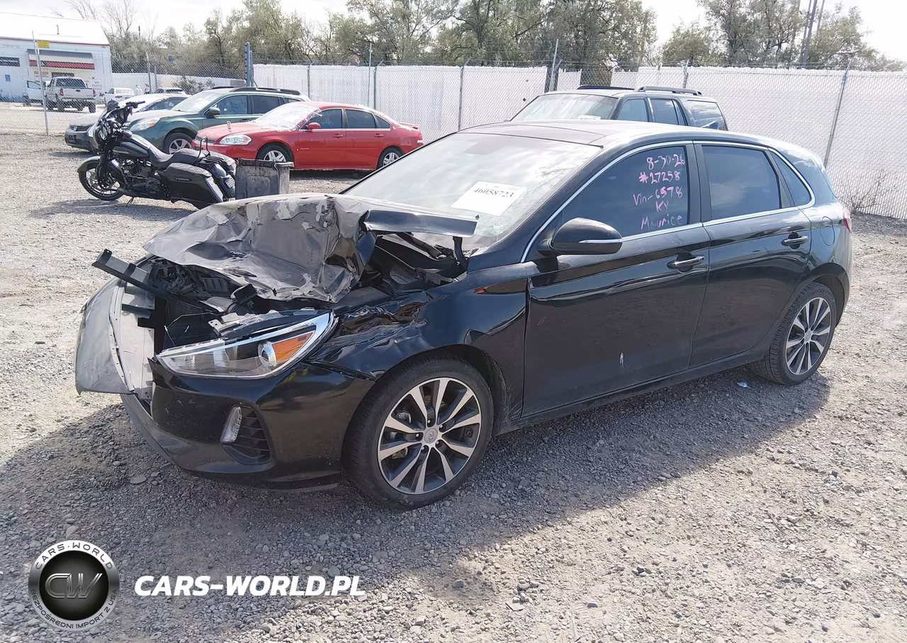 2020 Hyundai Elantra Gt VIN:KMHH35LE7LU146578 - 2
