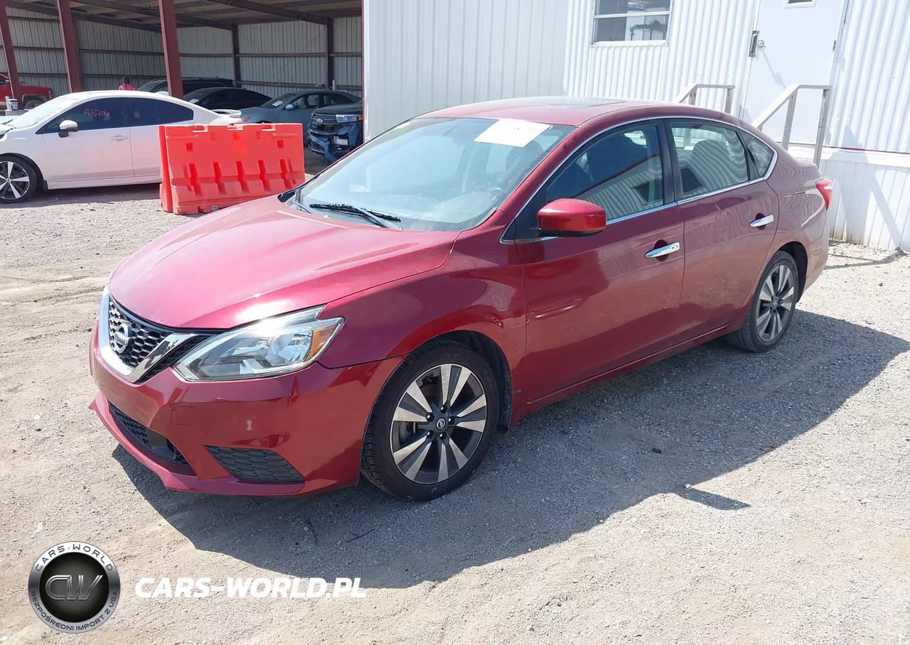2019 Nissan Sentra Sv VIN:3N1AB7AP7KY409627 - 2