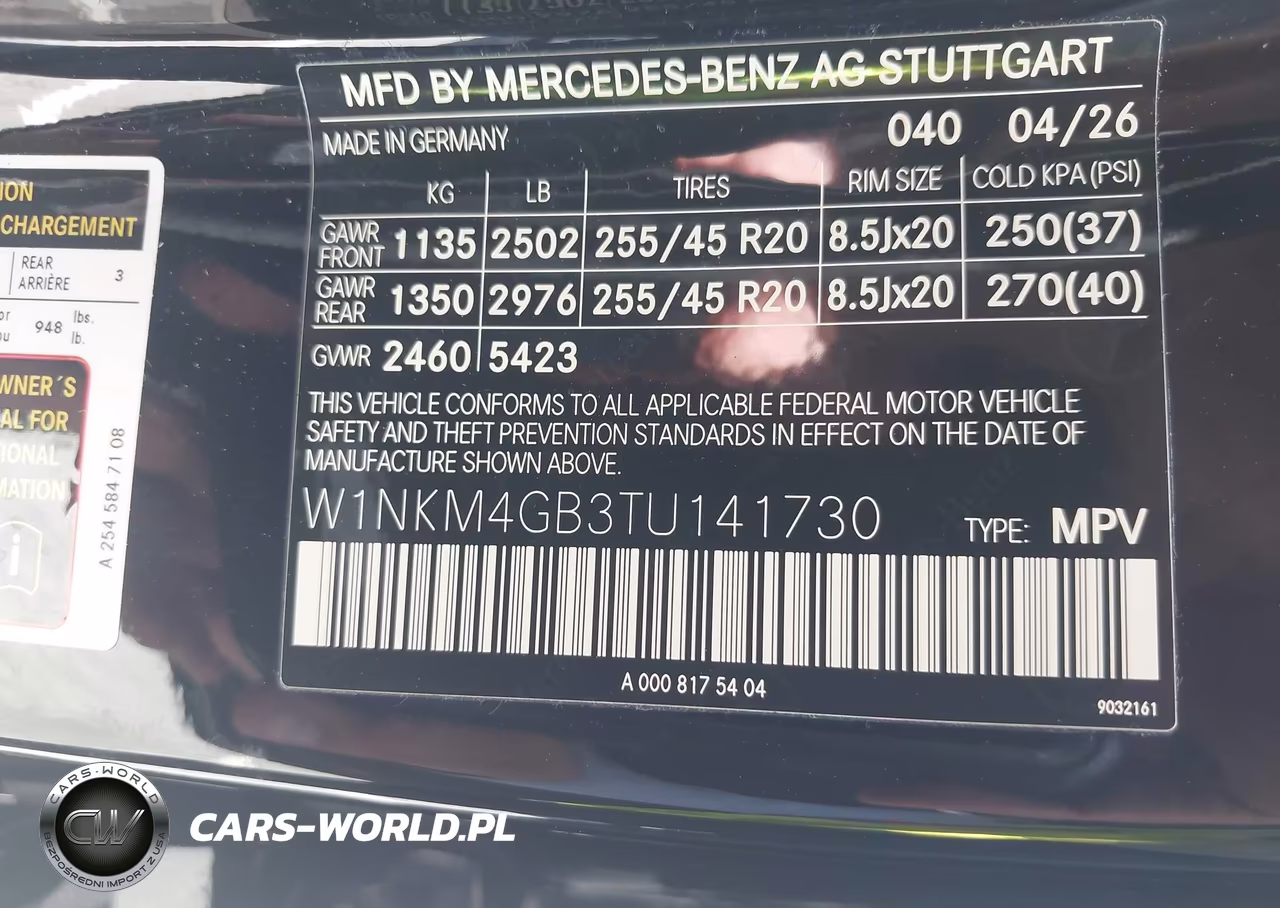2026 Mercedes-Benz Glc 300 Suv VIN:W1NKM4GB3TU141730 - 9