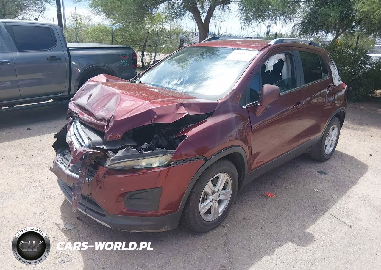 2016 Chevrolet Trax Lt VIN:3GNCJLSB8GL264775 - 2