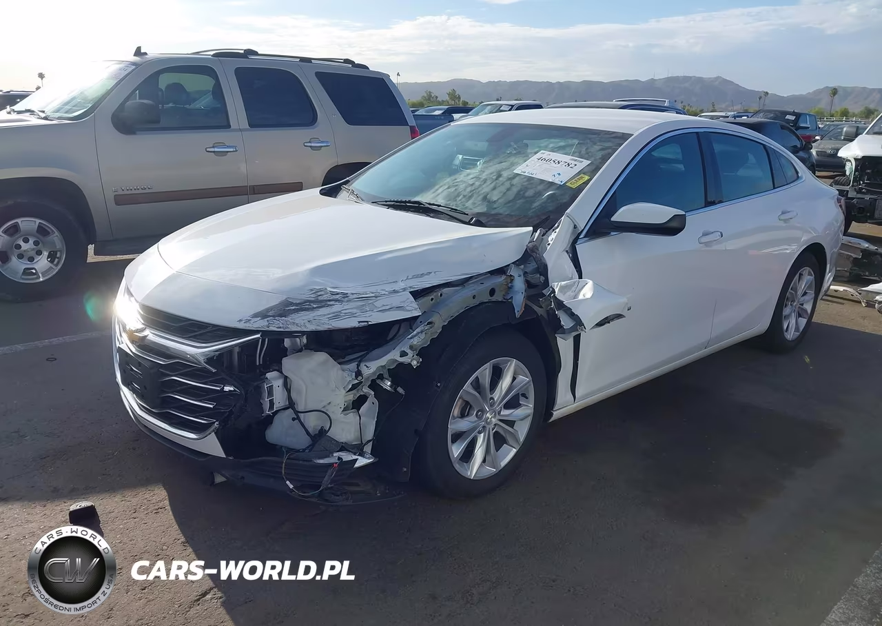 2022 Chevrolet Malibu Fwd Lt VIN:1G1ZD5ST8NF161077 - 2
