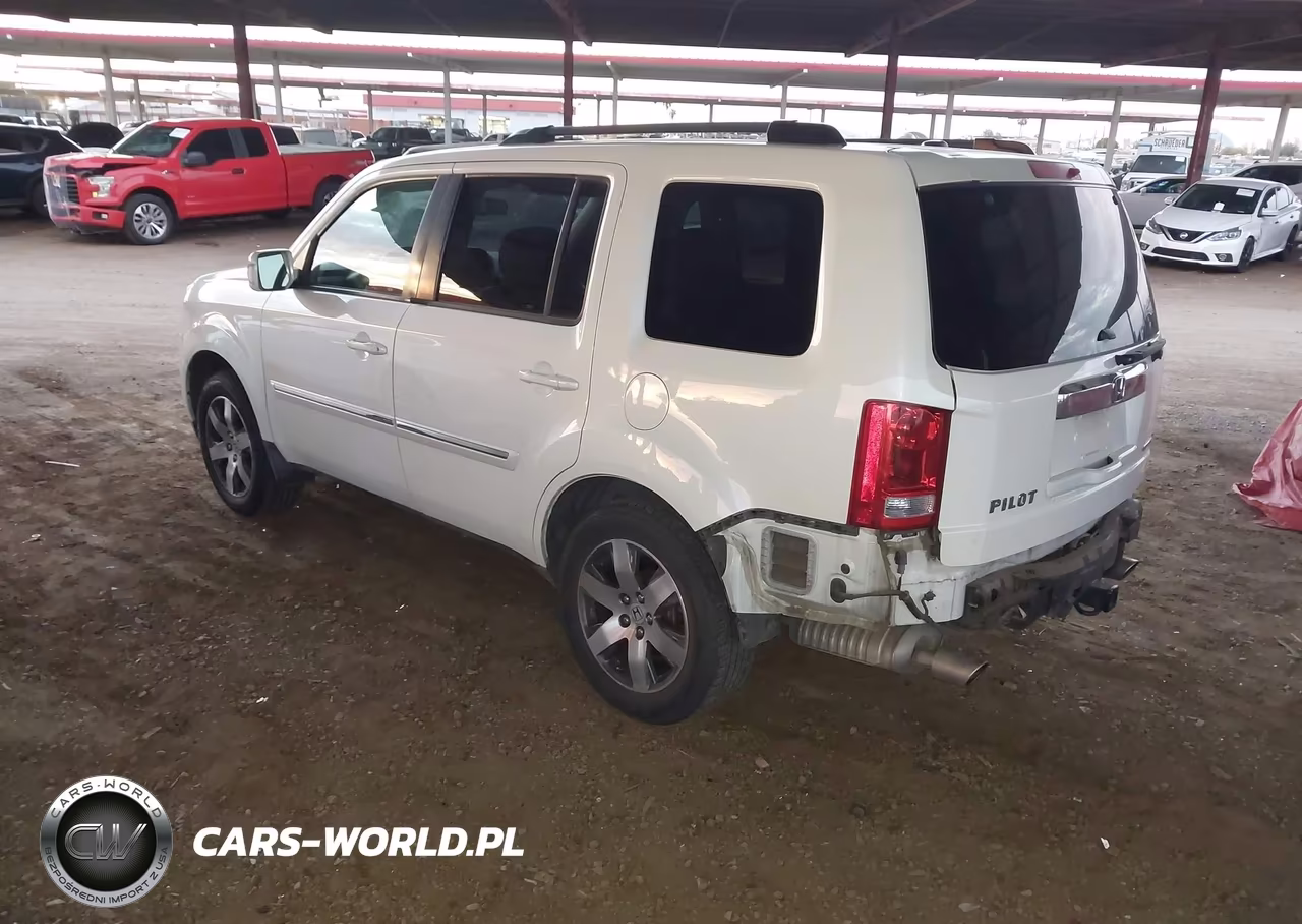 2013 Honda Pilot Touring VIN:5FNYF3H90DB016227 - 3
