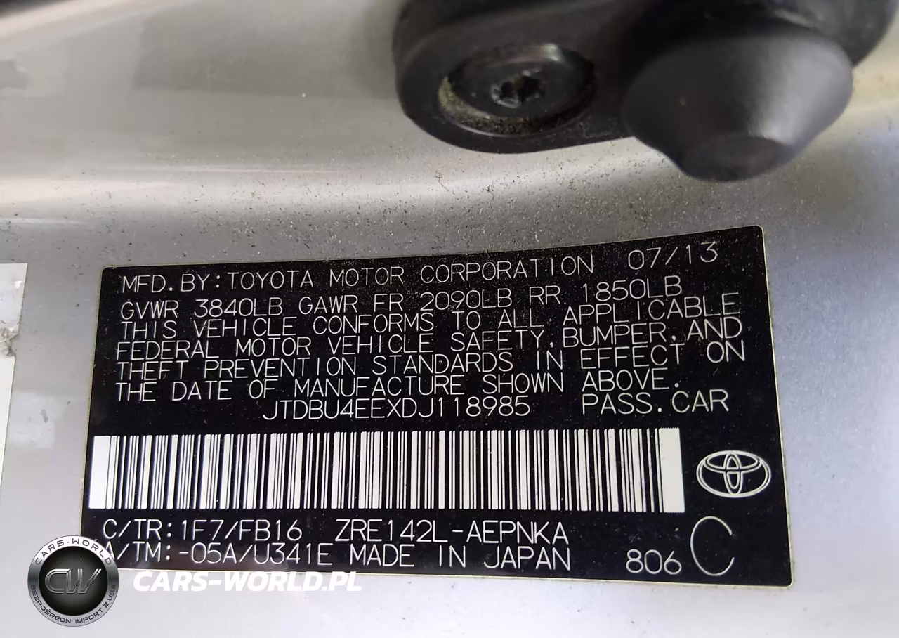 2013 Toyota Corolla Le VIN:JTDBU4EEXDJ118985 - 9