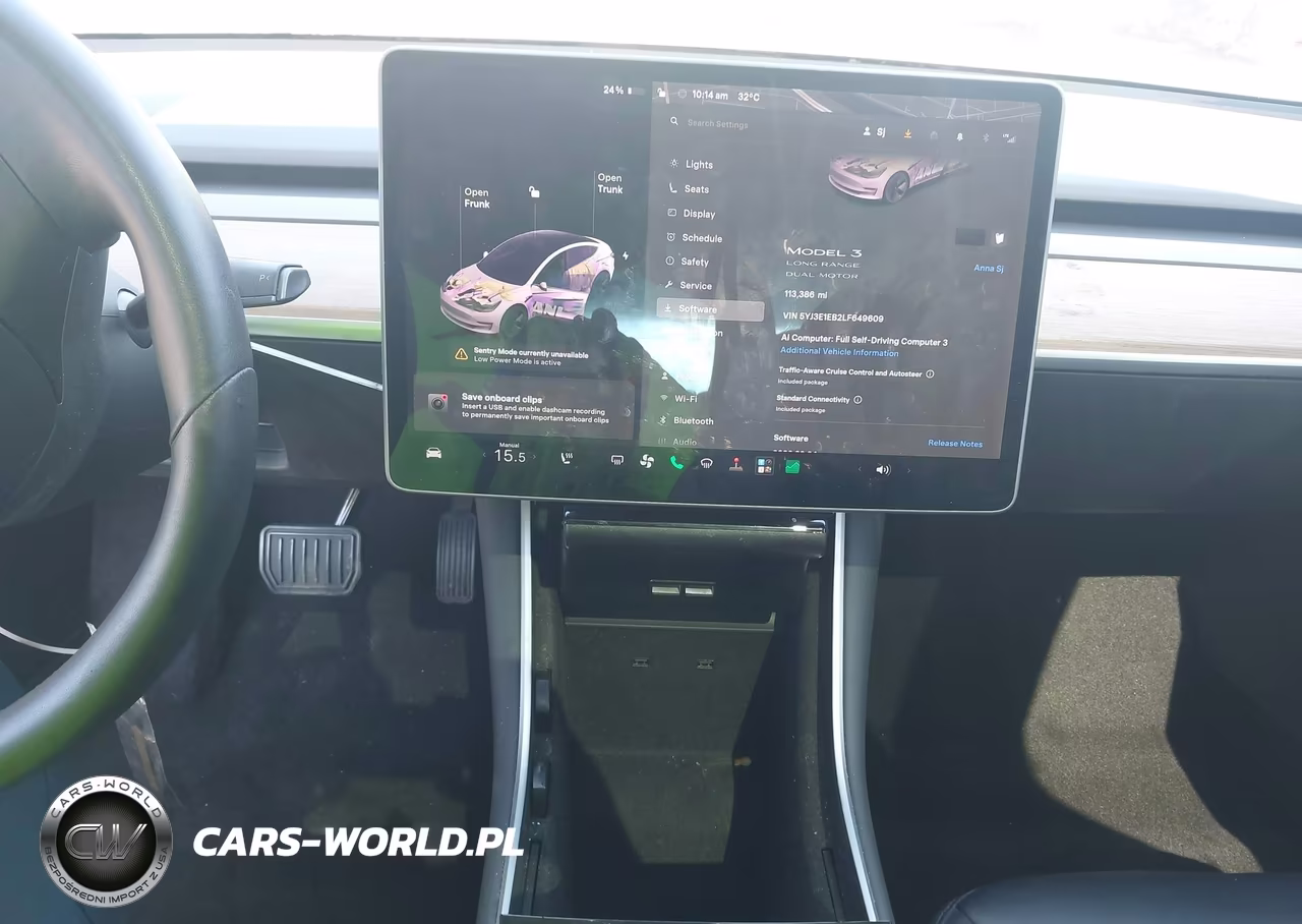 2020 Tesla Model 3 Long Range Dual Motor All-Wheel Drive VIN:5YJ3E1EB2LF649609 - 18