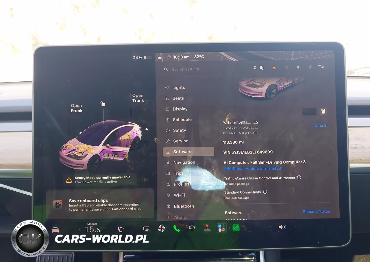 2020 Tesla Model 3 Long Range Dual Motor All-Wheel Drive VIN:5YJ3E1EB2LF649609 - 7