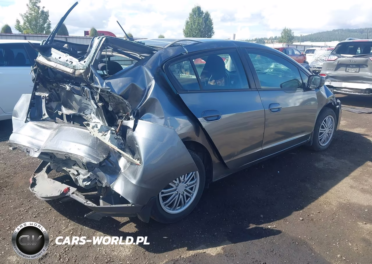 2012 Honda Insight Lx VIN:JHMZE2H56CS001231 - 4
