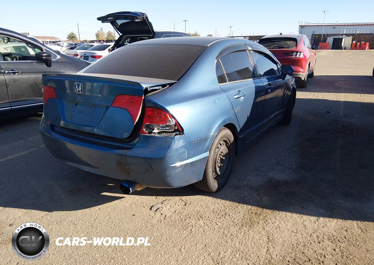 2008 Honda Civic Lx VIN:2HGFA16528H536201 - 4