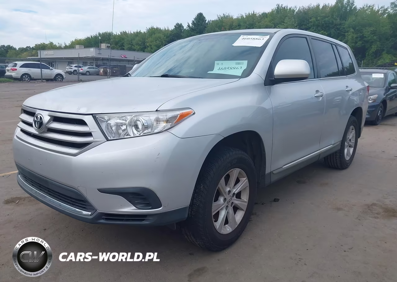 2012 Toyota Highlander Base V6-Se V6 VIN:5TDZK3EH6CS065261 - 2