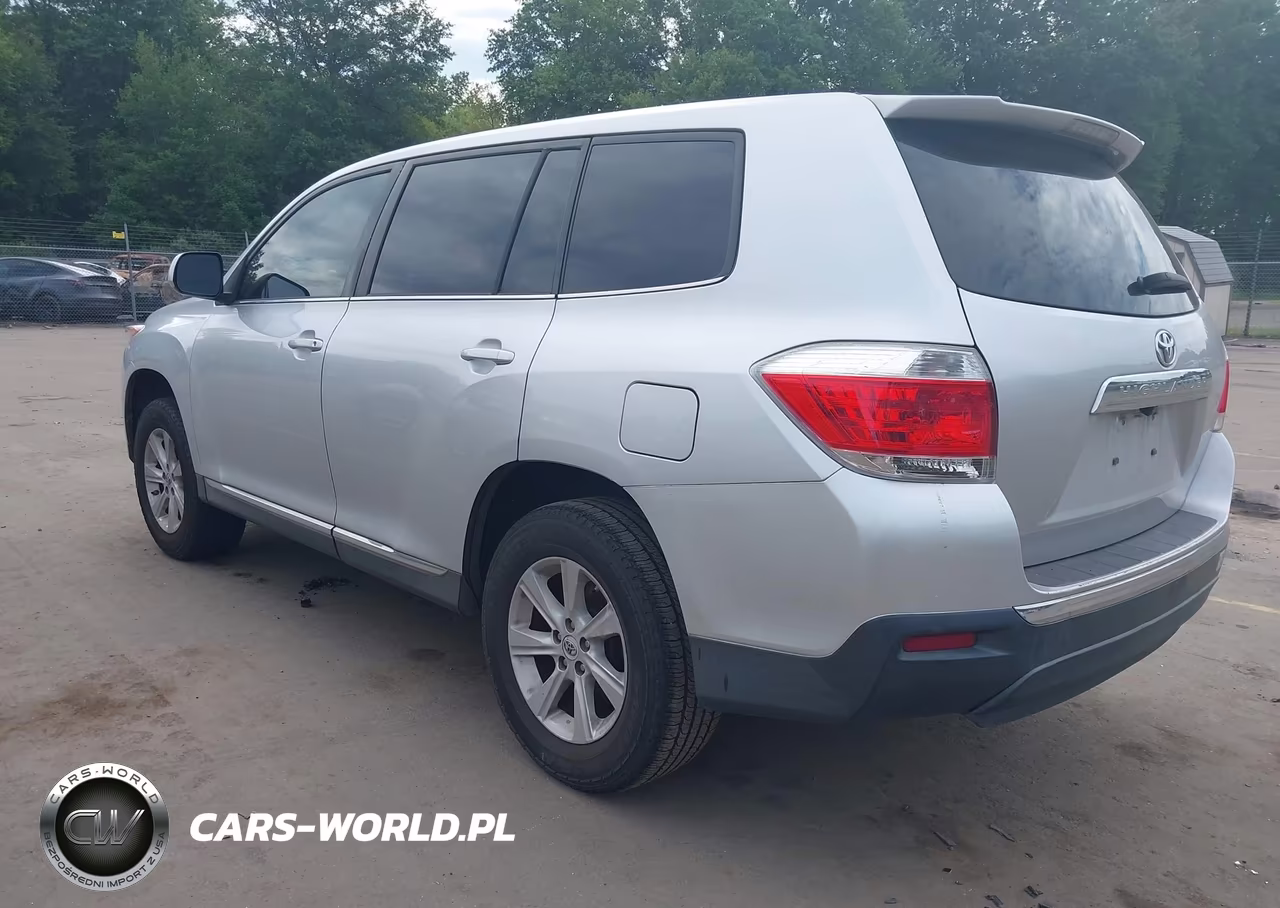 2012 Toyota Highlander Base V6-Se V6 VIN:5TDZK3EH6CS065261 - 3