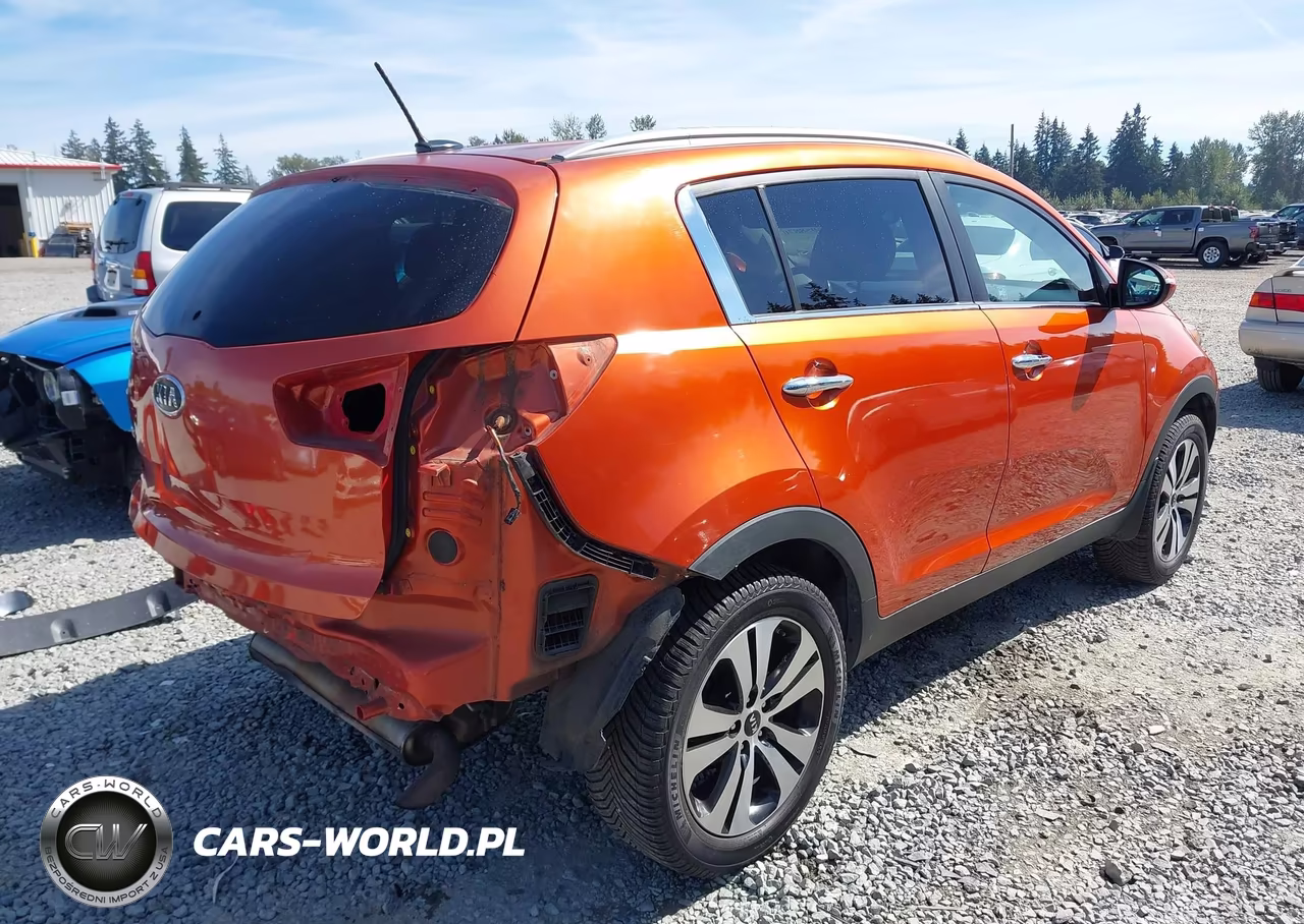 2013 Kia Sportage Ex VIN:KNDPC3A25D7372826 - 4