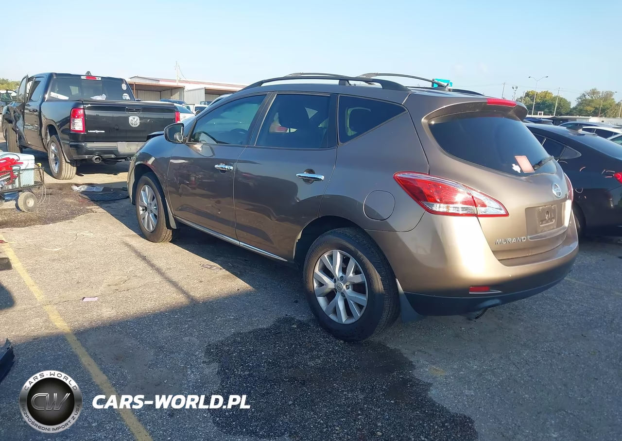 2012 Nissan Murano Sl VIN:JN8AZ1MU4CW104512 - 3