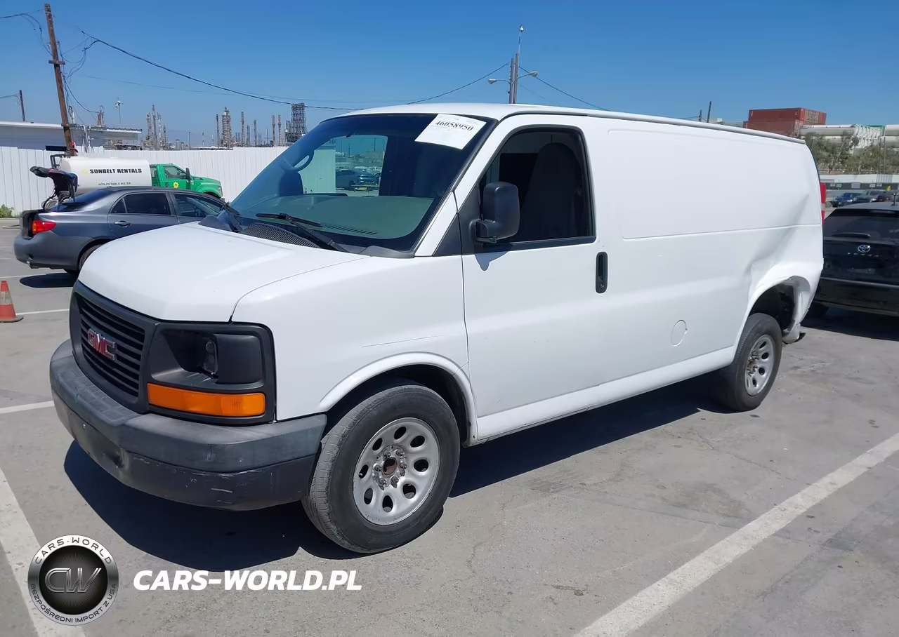 2013 GMC Savana 1500 Work Van VIN:1GTS7AFX6D1182608 - 2