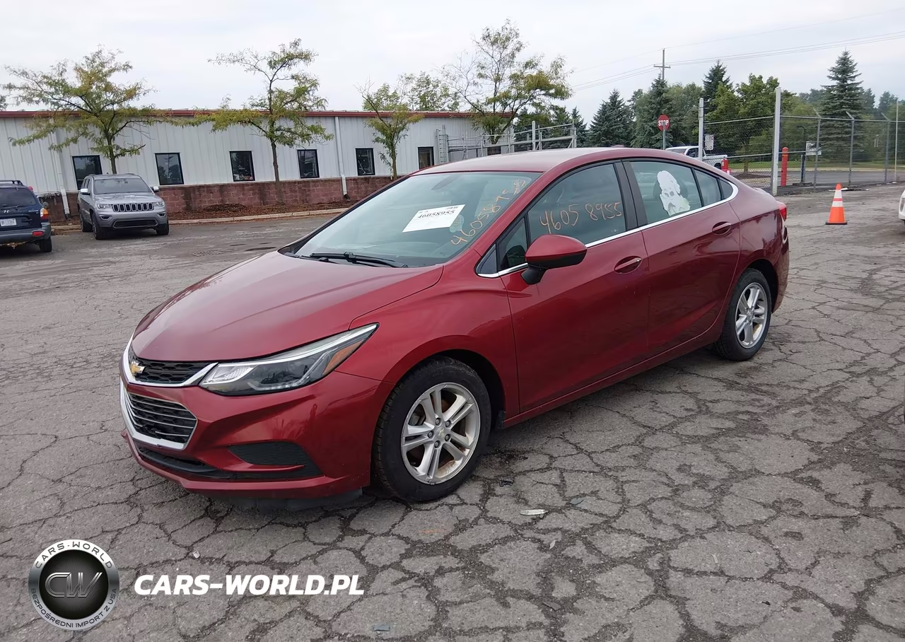 2017 Chevrolet Cruze Lt Auto VIN:1G1BE5SM8H7241582 - 2