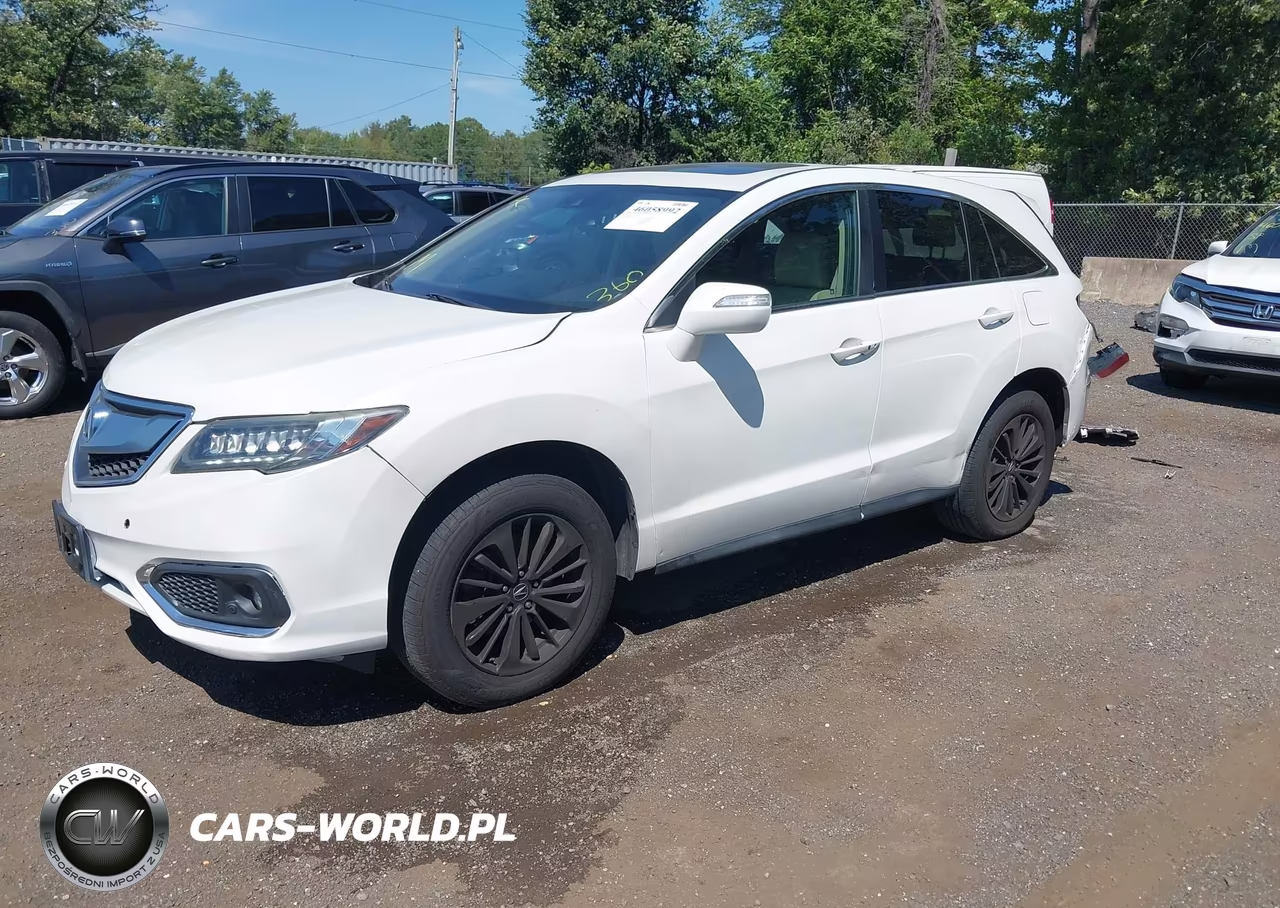 2016 Acura Rdx Advance Package VIN:5J8TB4H77GL011362 - 2