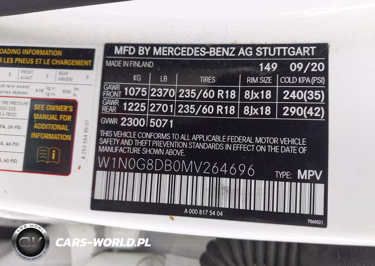 2021 Mercedes-Benz Glc 300 Suv VIN:W1N0G8DB0MV264696 - 9