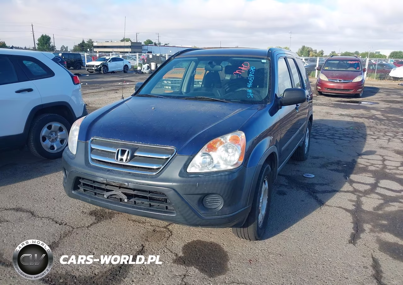 2005 Honda Cr-V Lx VIN:JHLRD78535C028307 - 2