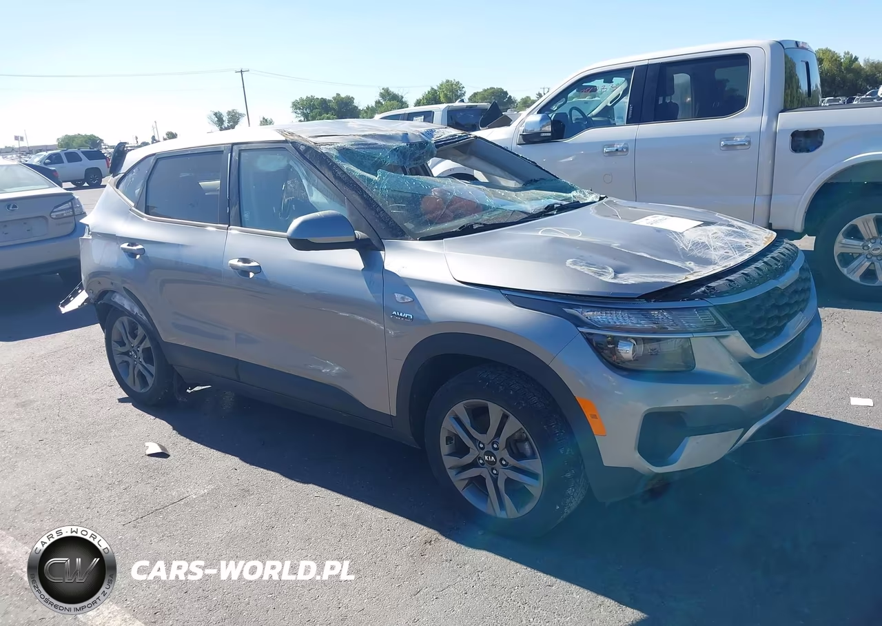 2021 Kia Seltos Lx VIN:KNDEPCAA4M7045160 - 1