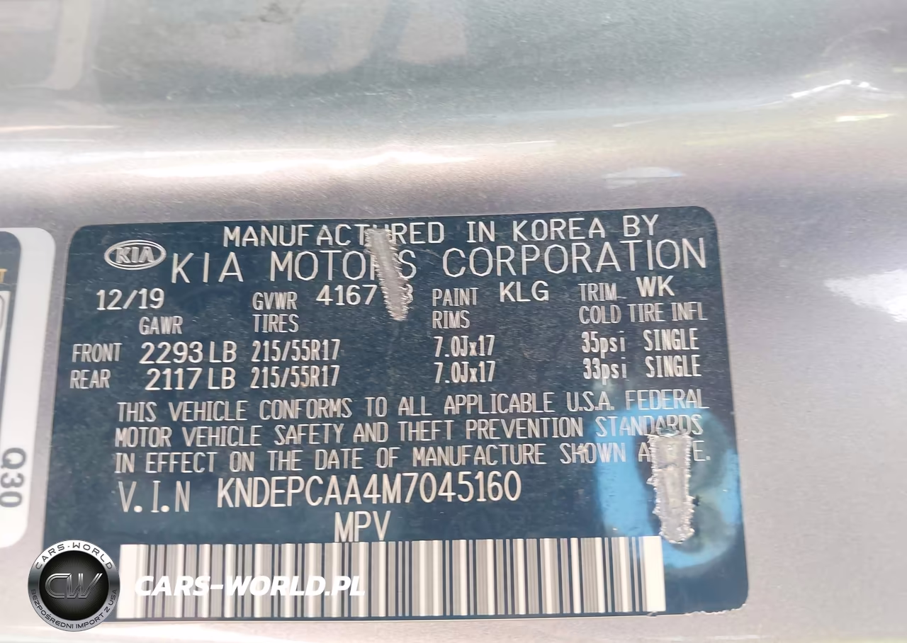 2021 Kia Seltos Lx VIN:KNDEPCAA4M7045160 - 9