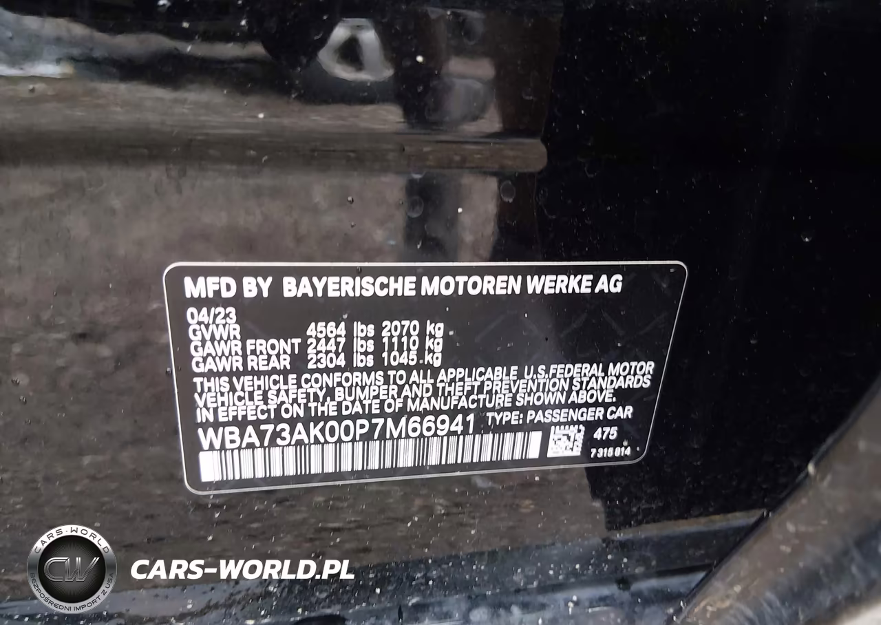 2023 BMW 228Xi VIN:WBA73AK00P7M66941 - 9