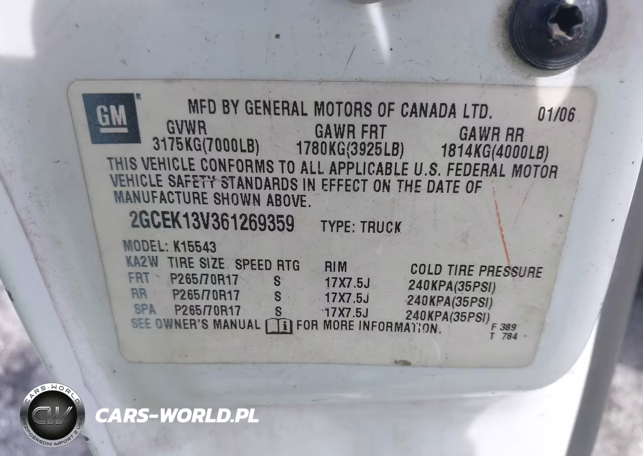 2006 Chevrolet Silverado 1500 Ls VIN:2GCEK13V361269359 - 9