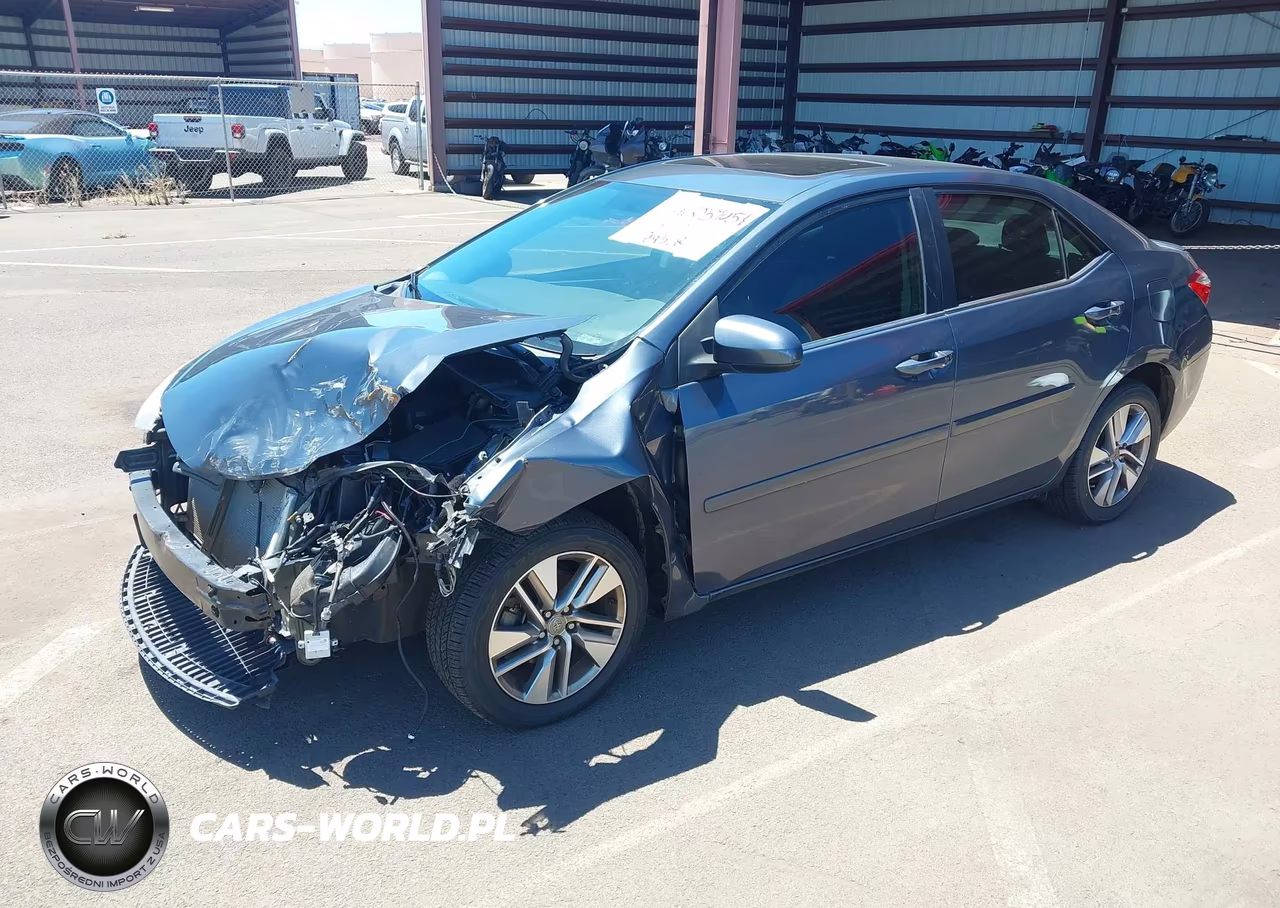 2015 Toyota Corolla Le Eco-Le Eco Plus-Le Eco Premium VIN:5YFBPRHE3FP287079 - 2
