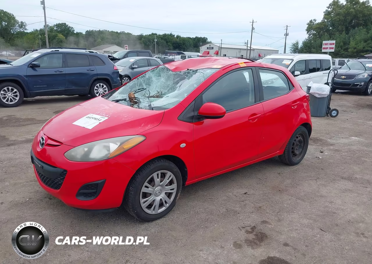 2011 Mazda Mazda2 Sport VIN:JM1DE1HY1B0105927 - 2