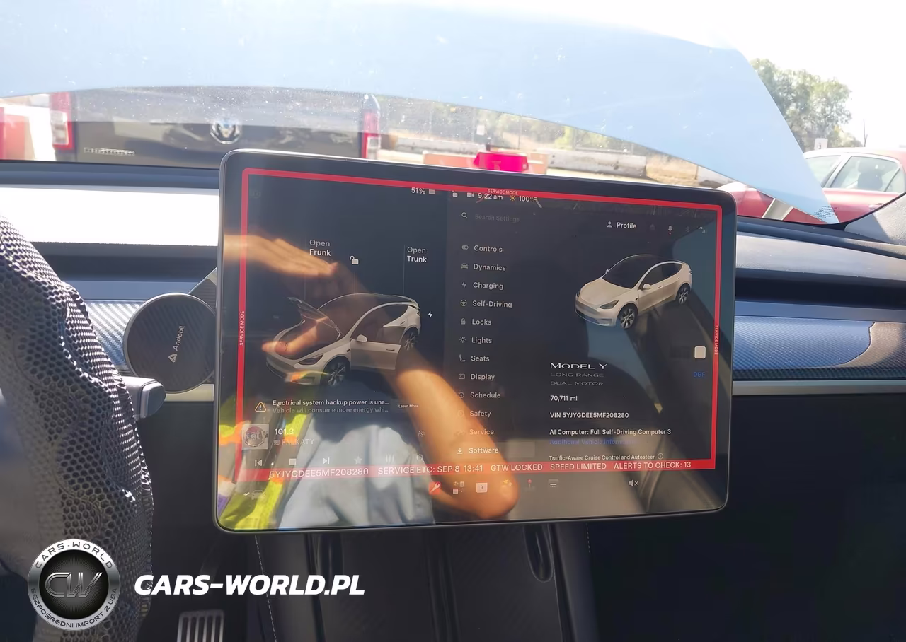 2021 Tesla Model Y Long Range Dual Motor All-Wheel Drive VIN:5YJYGDEE5MF208280 - 18