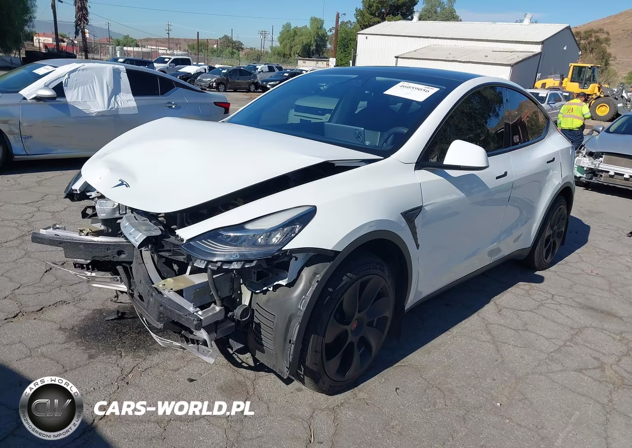 2021 Tesla Model Y Long Range Dual Motor All-Wheel Drive VIN:5YJYGDEE5MF208280 - 2