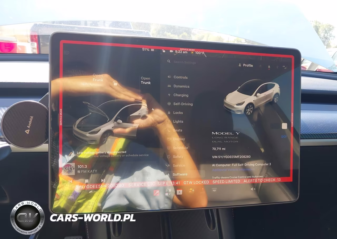 2021 Tesla Model Y Long Range Dual Motor All-Wheel Drive VIN:5YJYGDEE5MF208280 - 7