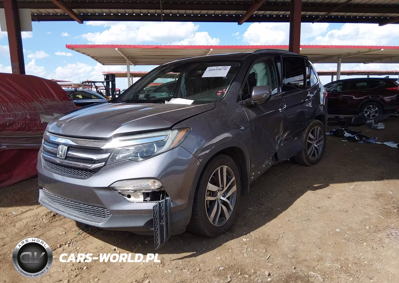 2017 Honda Pilot Touring VIN:5FNYF5H97HB004027 - 2