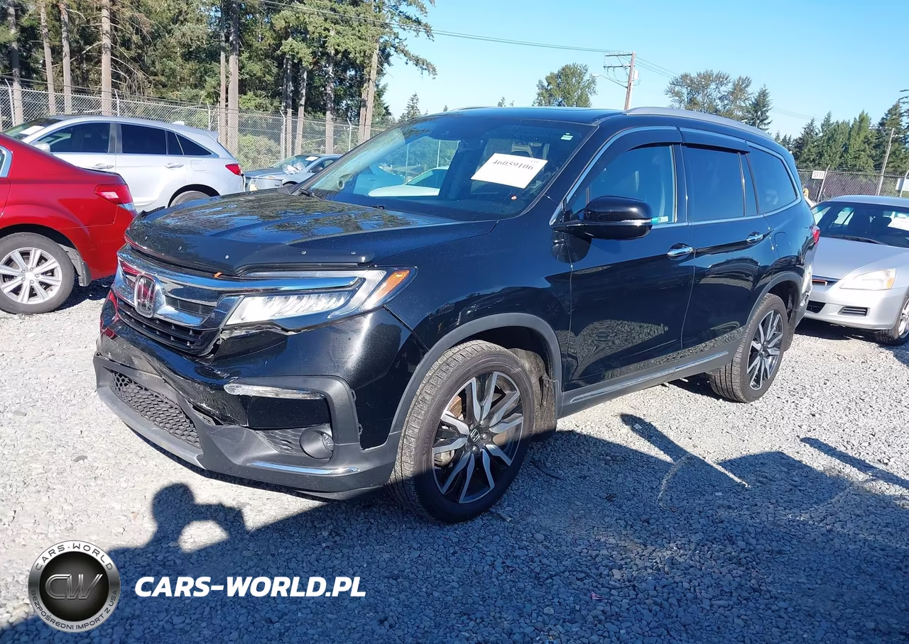 2021 Honda Pilot Awd Touring 8 Passenger VIN:5FNYF6H95MB053971 - 2