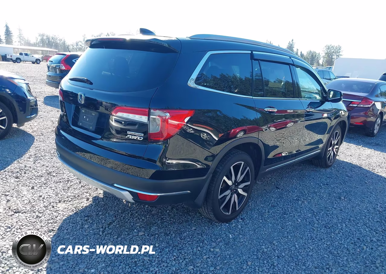 2021 Honda Pilot Awd Touring 8 Passenger VIN:5FNYF6H95MB053971 - 4