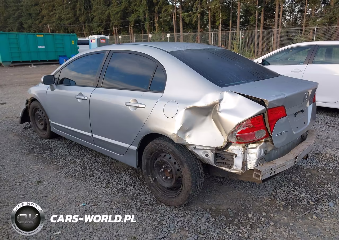 2008 Honda Civic Lx VIN:2HGFA16518H333073 - 3