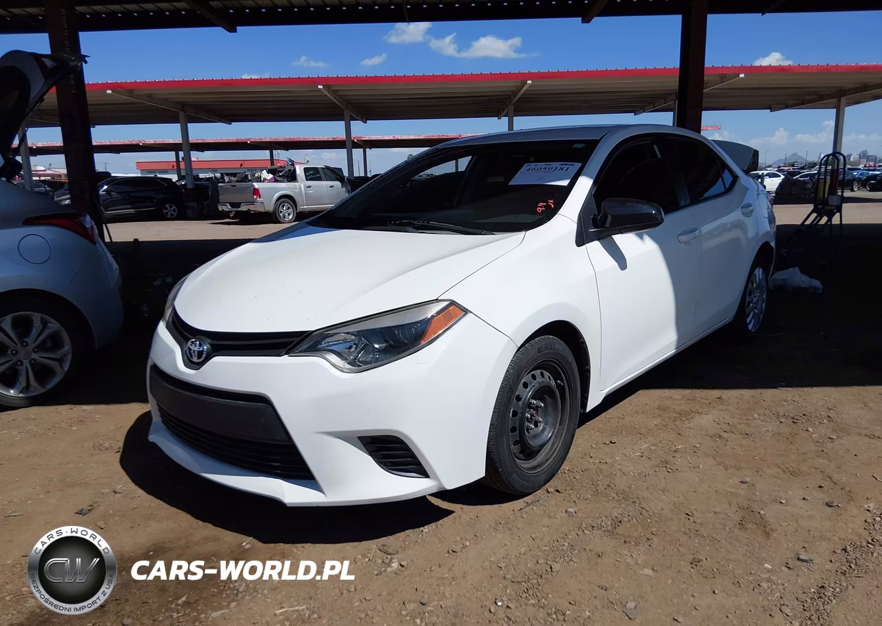 2015 Toyota Corolla Le VIN:5YFBURHE1FP239931 - 2