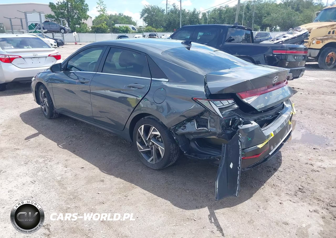 2025 Hyundai Elantra Sel Convenience VIN:KMHLS4DG9SU943243 - 3